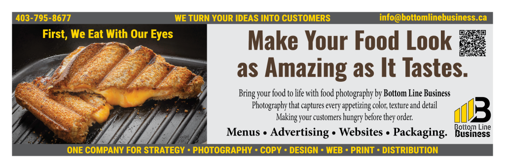 Bottom Line Business food photography