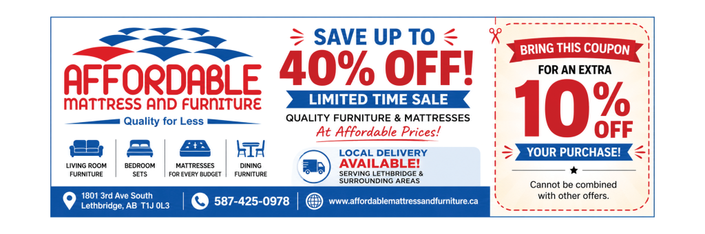 Affordable Mattress and Furniture coupon
