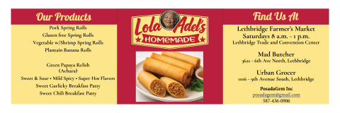 Lola Adel's Homemade products